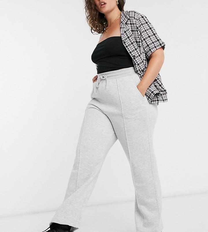 Collusion Plus Exclusive Jogger In Gray-grey