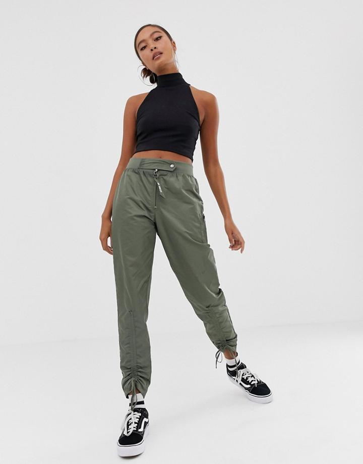 Noisy May Utility Cargo Pants - Green