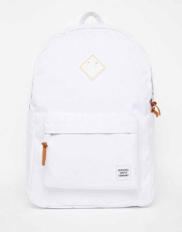 Herschel Supply Co Heritage Backpack 21.5l - White