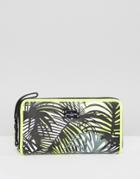 Pauls Boutique Palm Print Zip Around Wallet - Multi