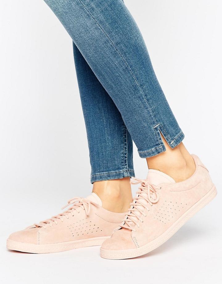 Le Coq Sportif Pink Nubuck Charline Sneakers - Pink