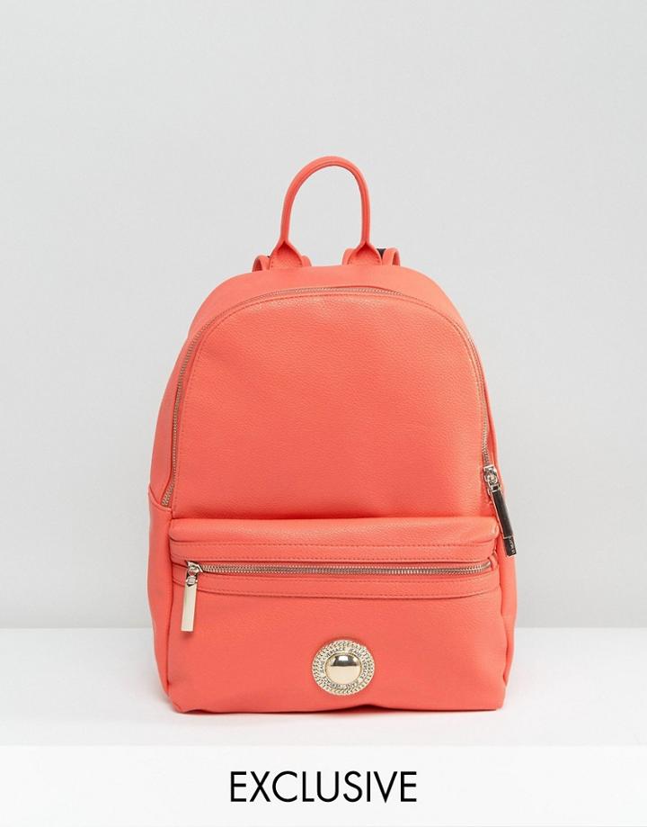 Versace Jeans Coral Backpack - Orange