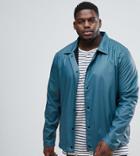Another Influence Plus Waterproof Contrast Sleeve Jacket - Navy