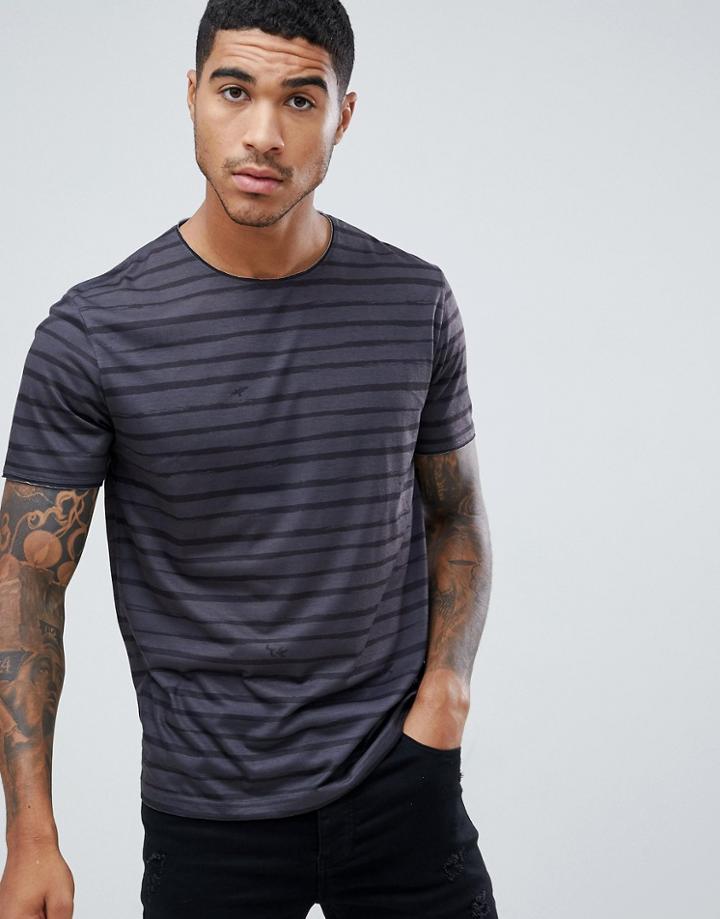 Bolongaro Trevor Striped T-shirt - Gray