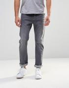 G-star Jeans Revend Straight Fit Stretch Light Gray Wash - Medium Aged