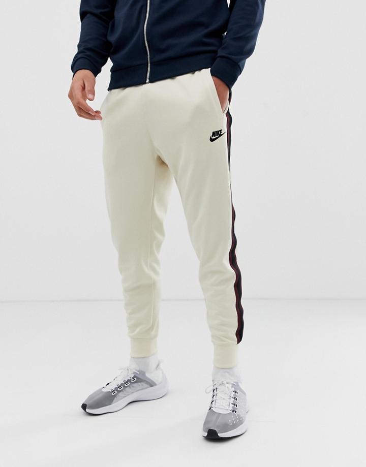 Nike Tribute Sweatpants In Beige