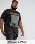 Duke Plus La T-shirt In Black - Black