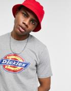 Dickies Horseshoe Icon Logo T-shirt In Gray-grey
