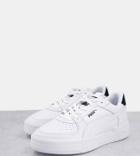 Puma Ca Pro Multi Cat Logo Sneakers In White And Black - Exclusive To Asos