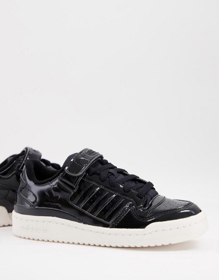 Adidas Originals Forum 84 Low Sneakers In Black