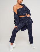 Missguided Set Wrath Jeans In Tie Dye-multi