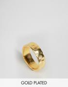 Ottoman Hands Simple Gold Ring - Gold