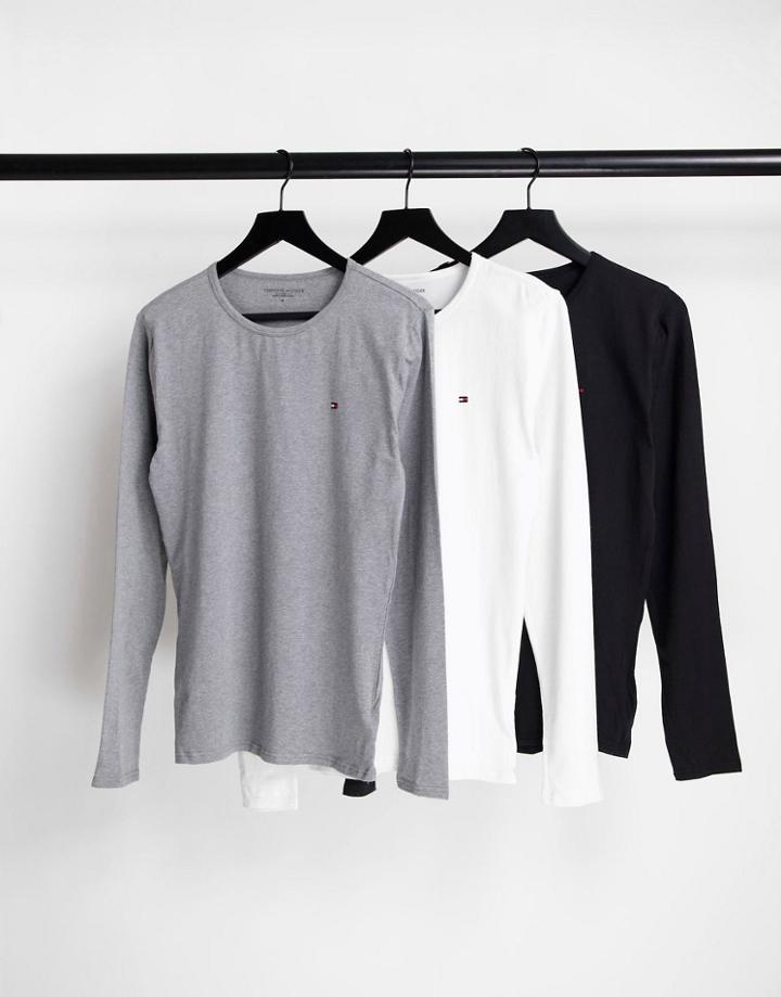 Tommy Hilfiger Lounge 3 Pack Long Sleeve T-shirts-multi
