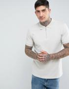 Another Influence Zip Polo Shirts - Gray