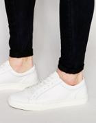 Kg By Kurt Geiger Lo Sneakers In White Leather - White