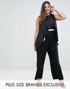 Coast Plus Sleeveless Jumpsuit - Black