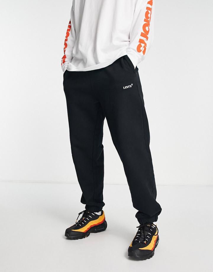Levi's Sweatpants With Small Logo In Black