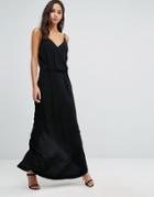 Samsoe & Samsoe Lace Back Maxi Dress - Black