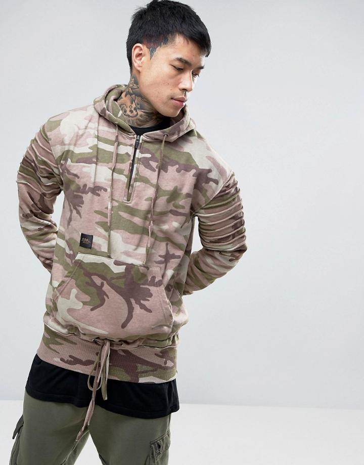 Cayler & Sons Overhead Hoodie In Camo - Pink