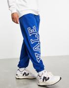 Asos Design Sweatpants With Yale University Print In Blue - Part Of A Set