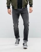 New Look Slim Jeans In Gray - Gray