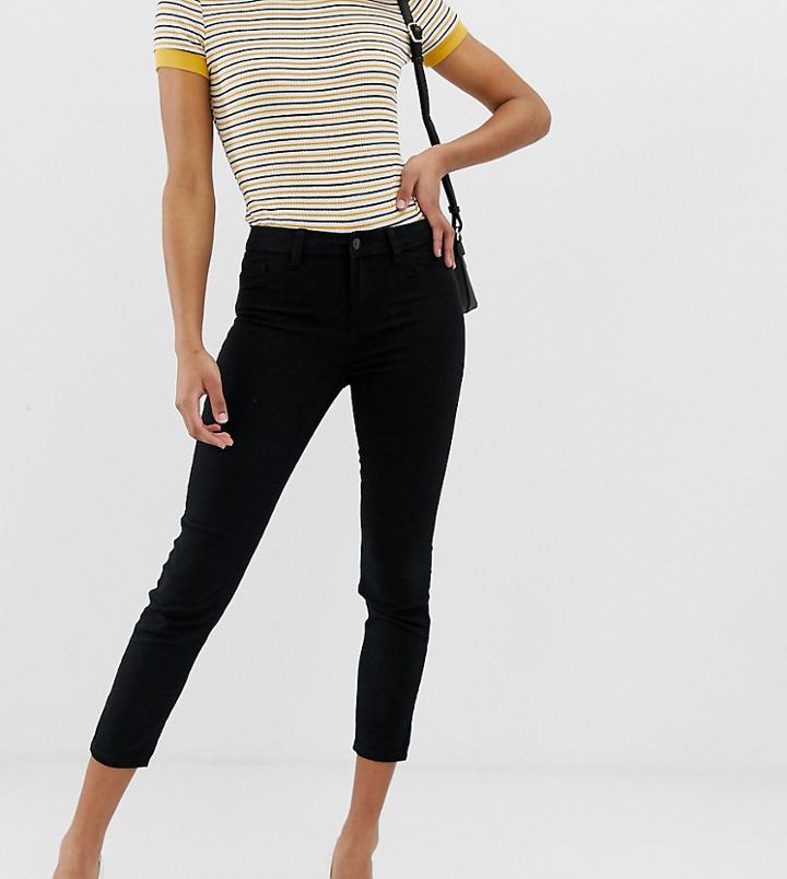 New Look Straight Leg Skinny Jeans In Black - Black