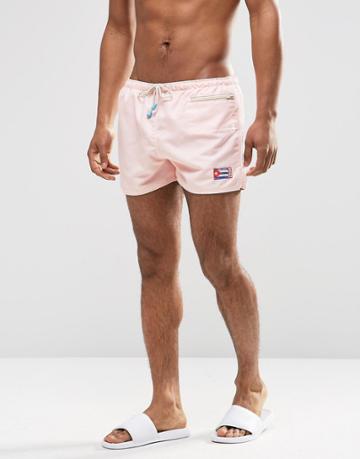 Oiler & Boiler Swim Shorts East Hampton - Pink