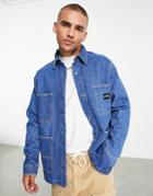 Stan Ray Barn Jacket In Denim Blue