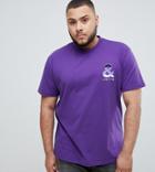 Asos Design X Glaad & Spirit Day Plus T-shirt - Purple