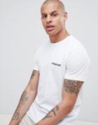 Asos Design Polaroid T-shirt With Chest Print - White