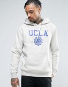Ucla Pull Over Logo Hoodie - Gray