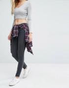 Lee Scarlett Skinny Jeans - Gray