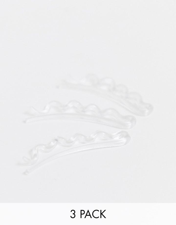Invisibobble Waver Slide-lock Hair Clip - Crystal Clear