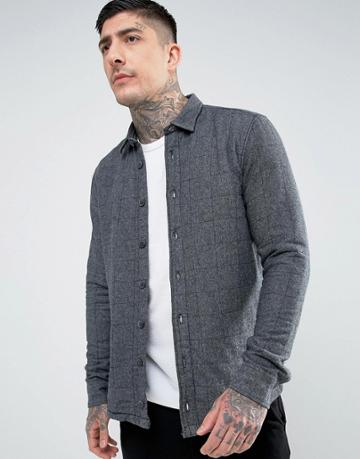 Hymn Quilted Shirt - Gray