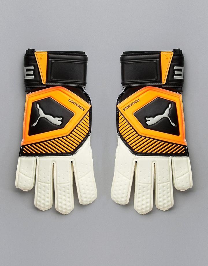 Puma Soccer Goal Keeping Gloves In Orange 041475-01 - Orange