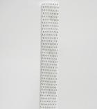 Heart & Dagger Knitted Jacquard Tie In Cream