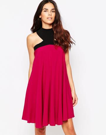 Hedonia Lacey Swing Dress - Magenta