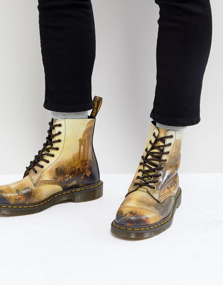 Dr Martens William Turner 8 Eye Boots - Black