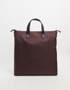Reiss Carlton Weekender Bag-red