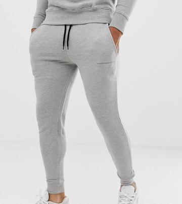 Good For Nothing Skinny Jogger In Gray With Logo - Gray