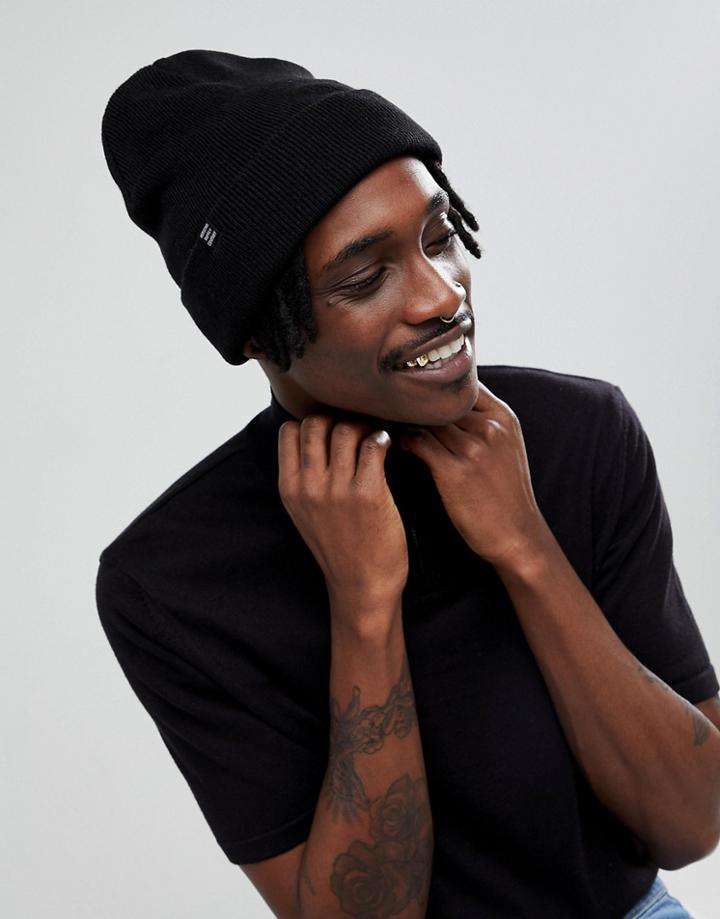 Herschel Supply Co Frankfurt Cuffed Beanie - Black