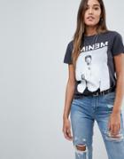 Asos T-shirt With Eminem - Black