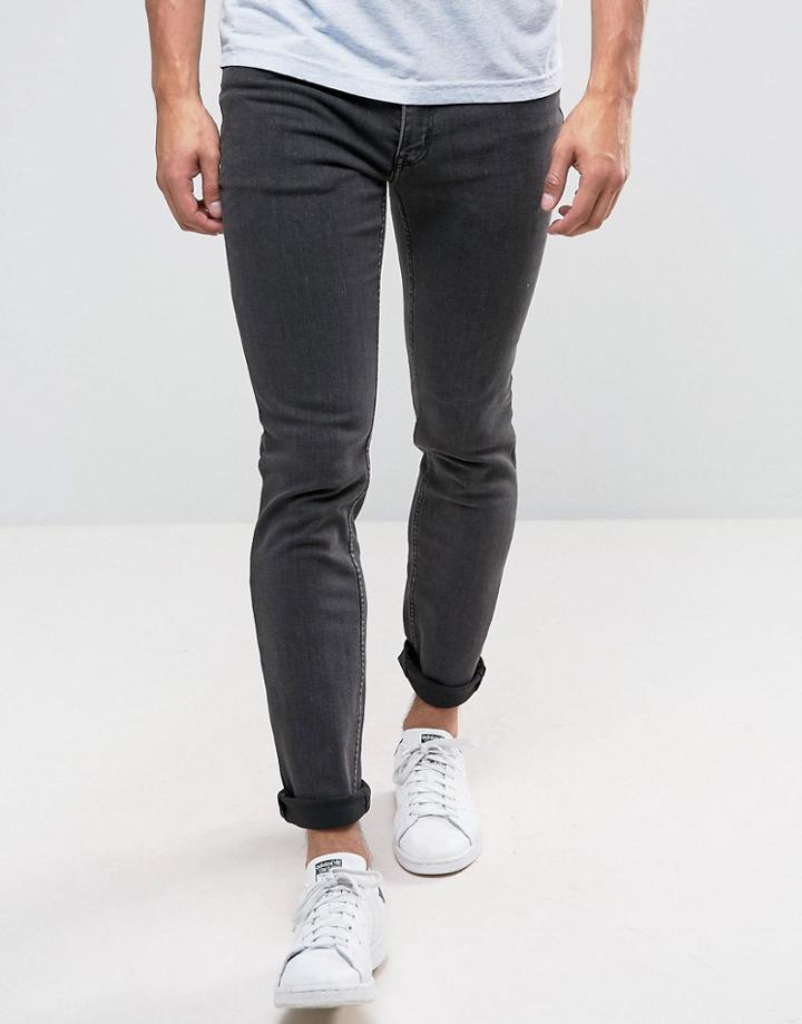 Cheap Monday Tight Skinny Jeans Key Black - Black