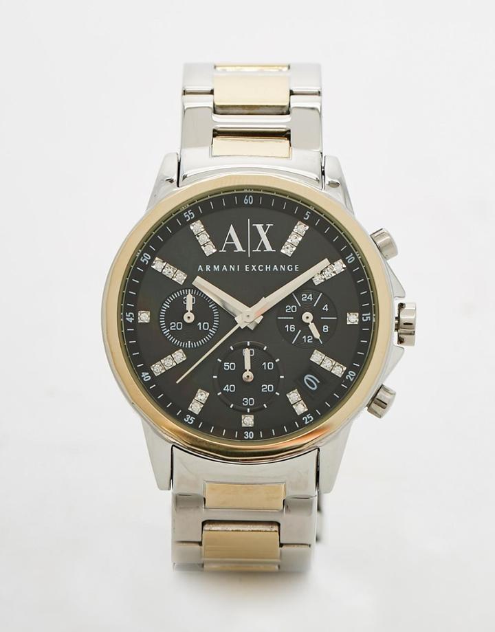 Armani Exchange Mix Metal Dylan Watch - Multi