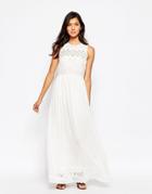 Harlyn Eyelet Maxi Dress - White