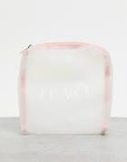 Peacci Makeup Bag-no Color