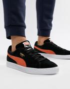 Puma Suede Sneakers In Black 36534738 - Black