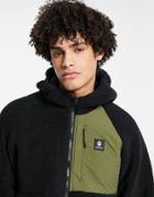 Element Wolfe Fleece Jacket In Black