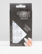 Elegant Touch After Dark Limited Edition Chrome Crazy Glitter Nail - Silver