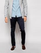Farah Stretch Jean In Slim Fit - Navy